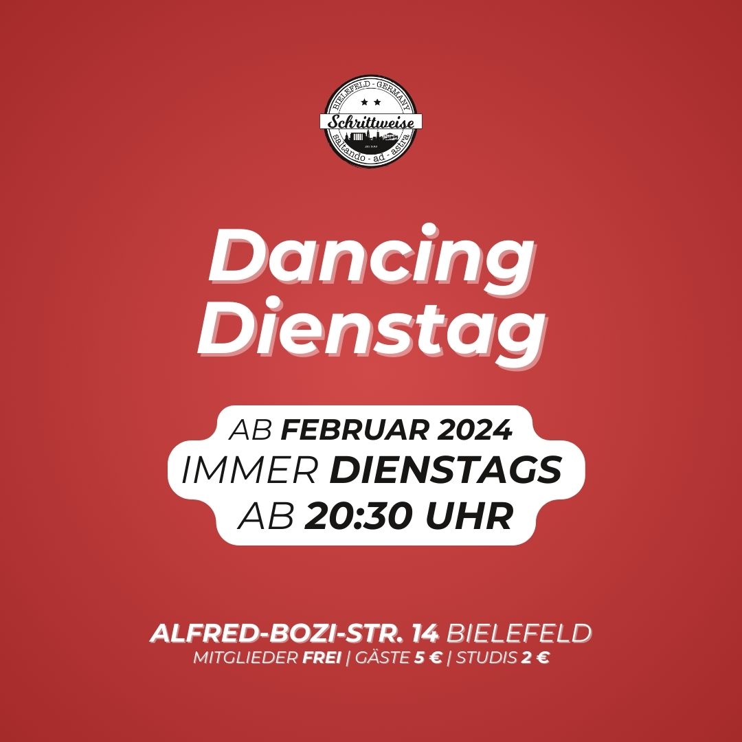 Aus Dancing Donnerstag wird Dancing Dienstag