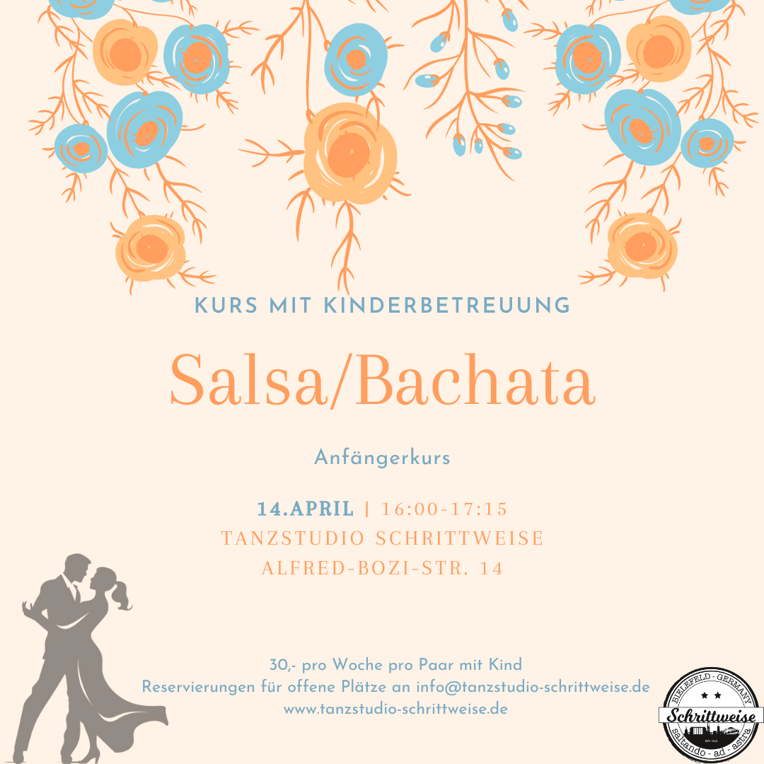 Anfängerkurs Salsa/Bachata ab April ’24