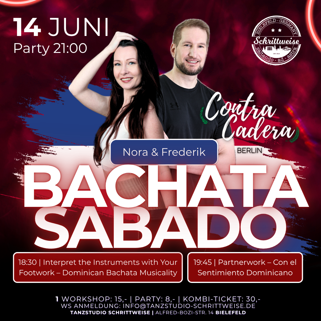 Bachata Sabado in Juni