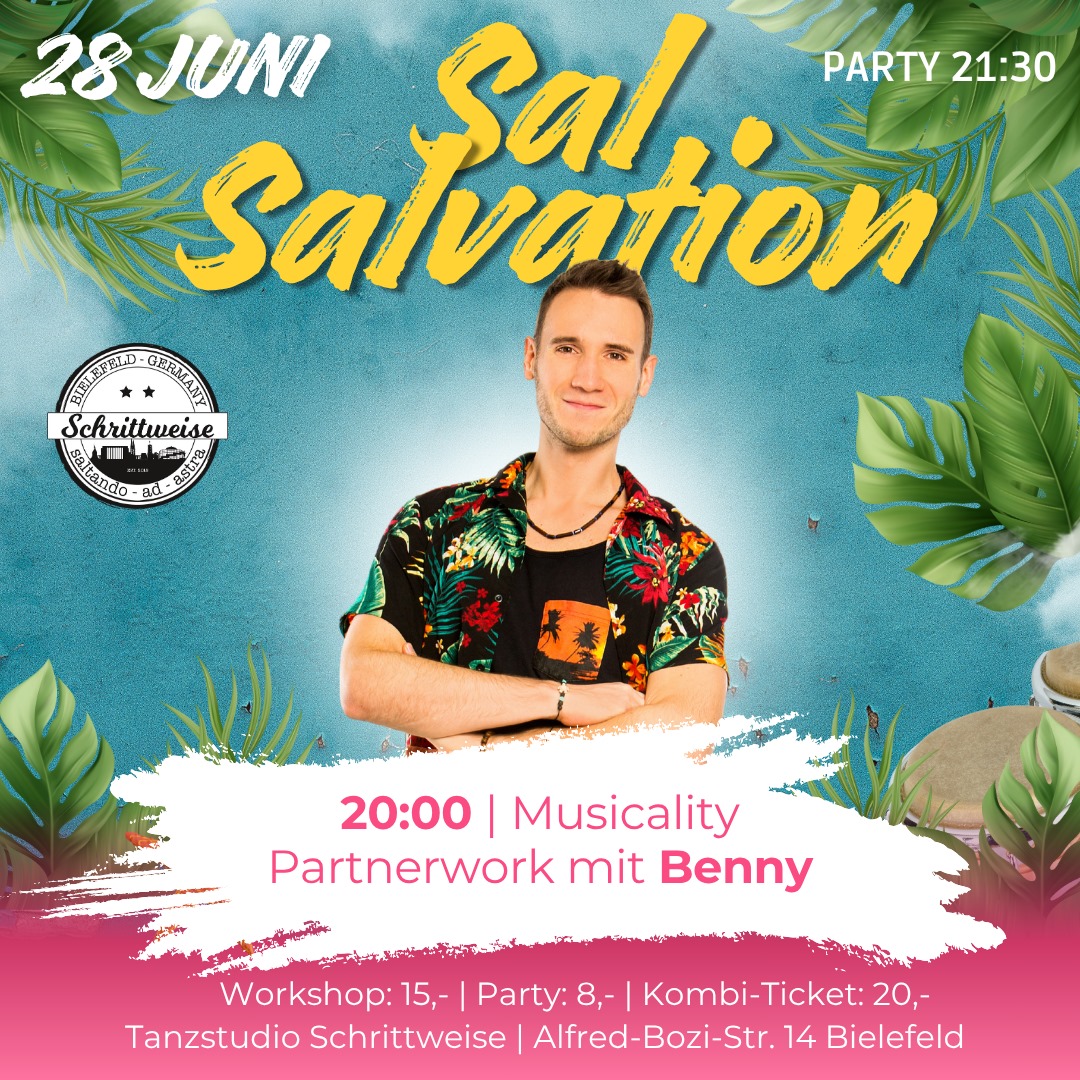 SalSalvation in Juni – Salsa mit Benny