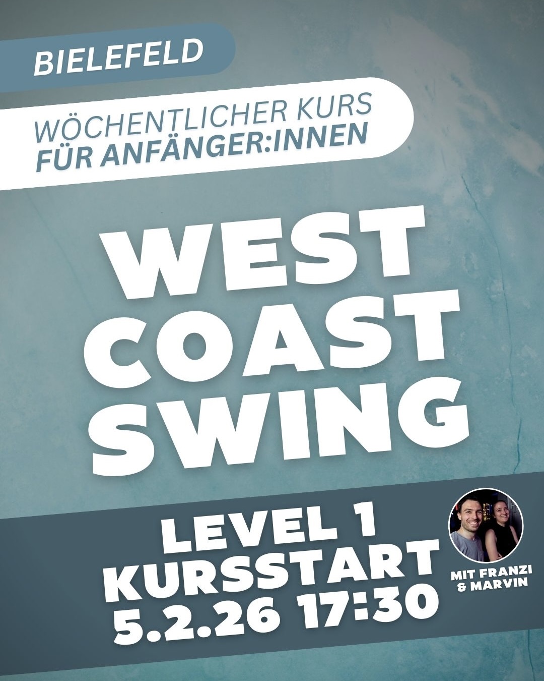 Kursstart West Coast Swing Level 1